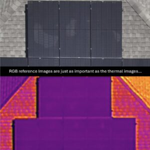 Inspección de paneles solares térmicos en Oak Park Heights, Minnesota, EE. UU., por ScenePhoto360, LLC