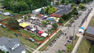 Imágenes de drones de ciudades 6