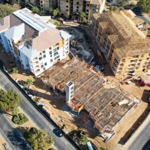 Drones para obras de construcción
