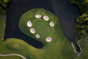 Servicios de Drones de San Antonio: Campo de Golf Aéreo Verde