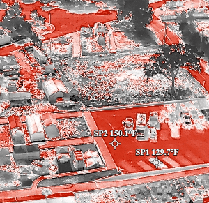 Servicios de imágenes térmicas con drones en Texas por Overhead Perspectives