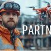 Operadores de drones en acción: capturando perspectivas aéreas