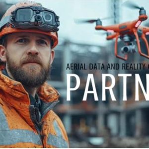 Operadores profesionales de drones capturando imágenes aéreas para diversas industrias.