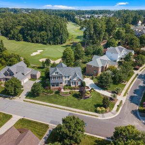 Foto de dron inmobiliario