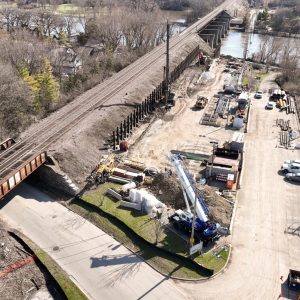 Servicios de drones en Ginebra para la inspección industrial por su cámara voladora
