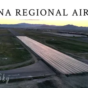 Levantamiento aéreo con drones sobre paisajes de Montana por iFly Big Sky.