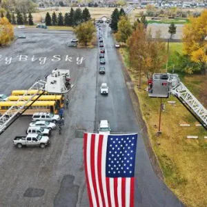 Cobertura de medios de comunicación con drones en Montana por iFlyBigSky, disponible para alquilar.