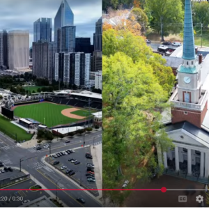 La fotografía con drones y la producción de video muestran impresionantes imágenes aéreas.
