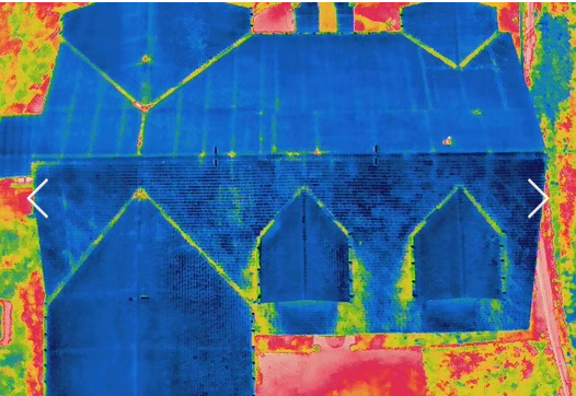 Mapas térmicos en Washington por Teslas Drones