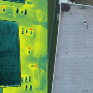 Inspección térmica en Noord-Holland por Aerial Inspection Nederland